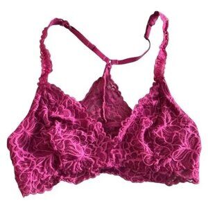 Xhilaration Burgundy Bralette XL